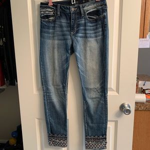 Miss Me Embellished Skinny Jeans 27